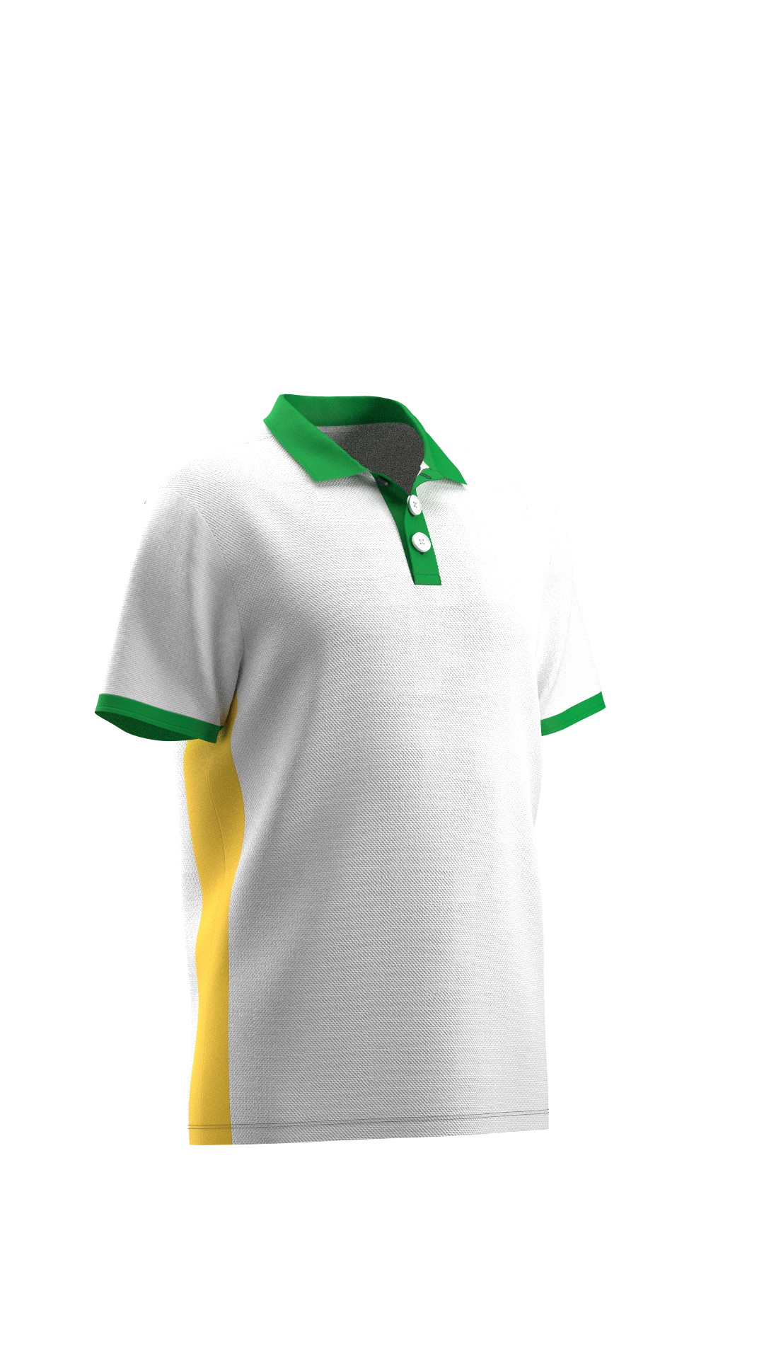 Cut & Sew Polo Shirt