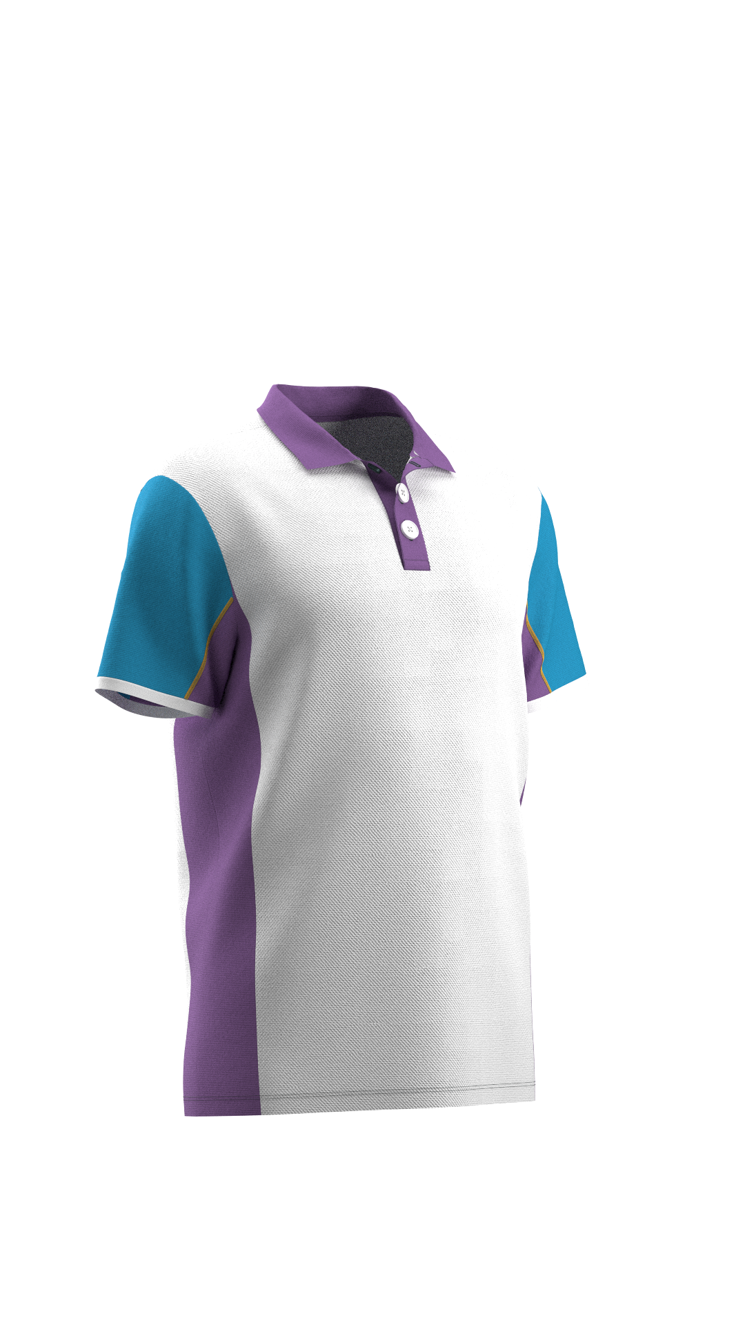 Cut & Sew Polo Shirt