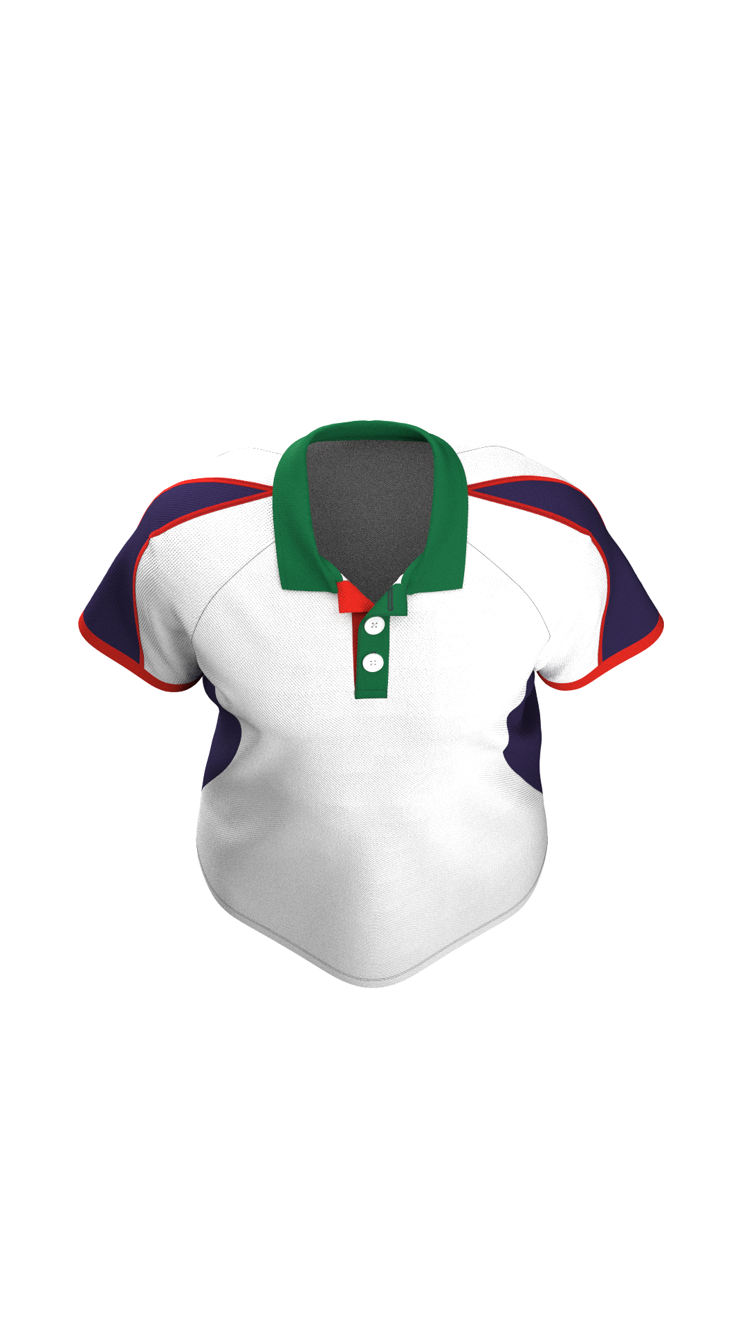 Cut & Sew Polo Shirt