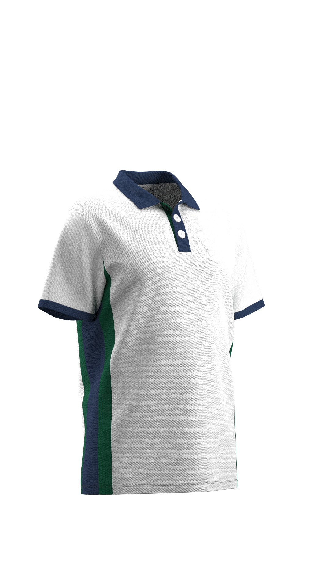 Cut & Sew Polo Shirt