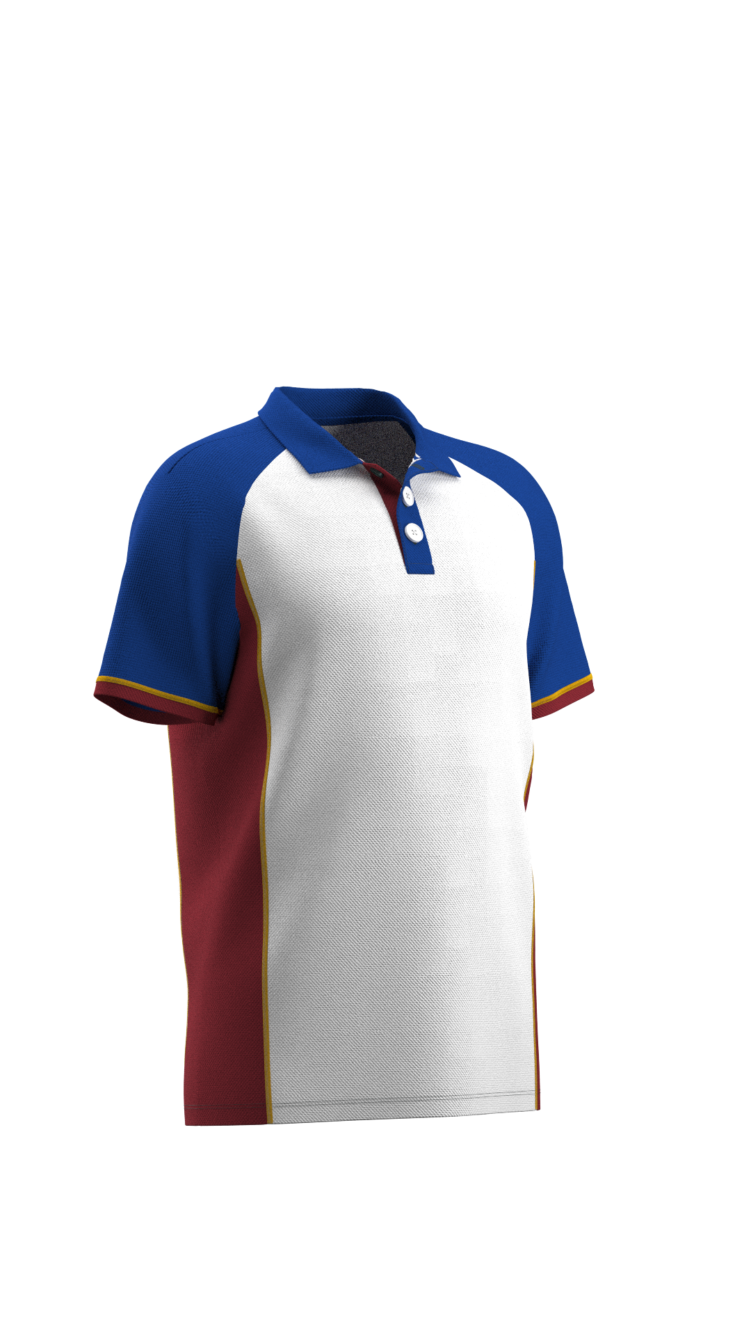 Cut & Sew Polo Shirt