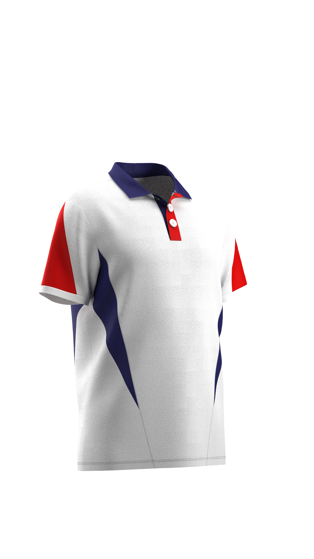 Cut & Sew Polo Shirt