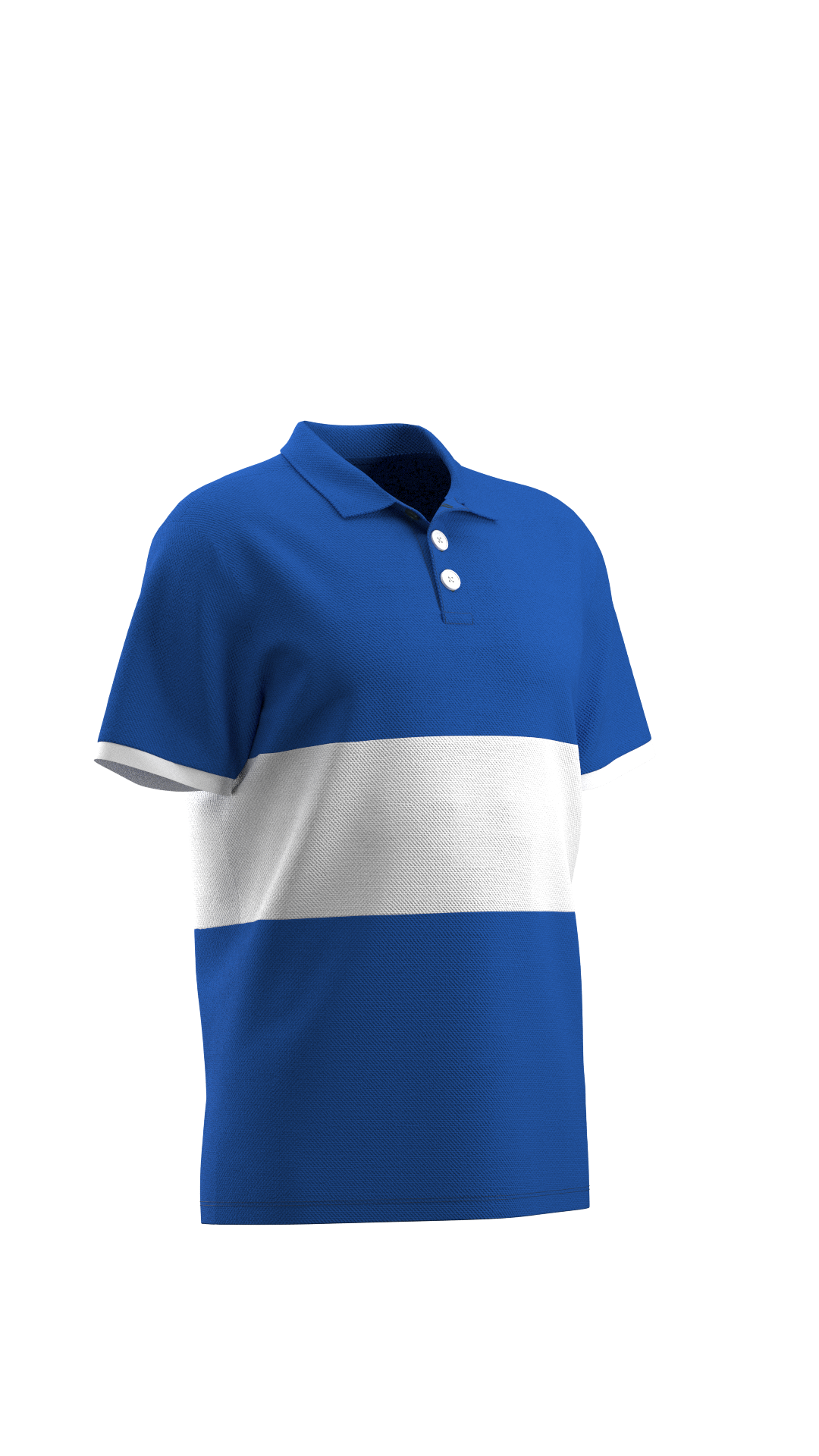 Cut & Sew Polo Shirt