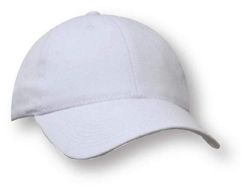 Plain White Cap – Kaylo Prosport - Main Image