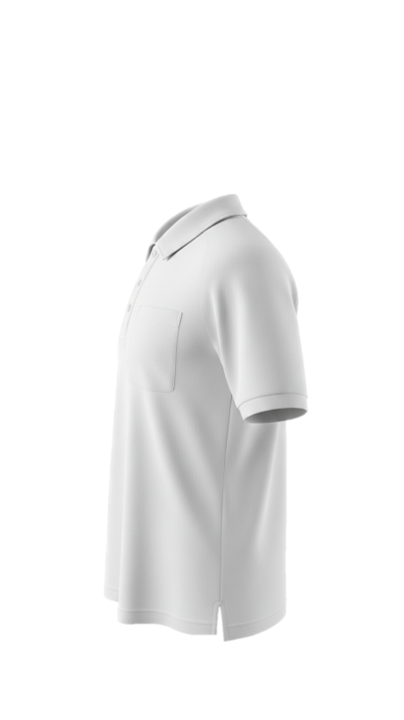 Men Plain White Polo Shirts