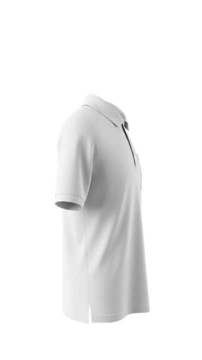 Men Plain White Polo Shirts