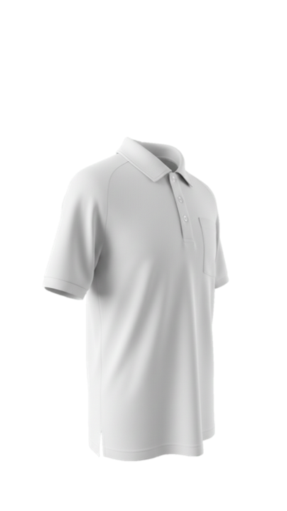 Men Plain White Polo Shirts